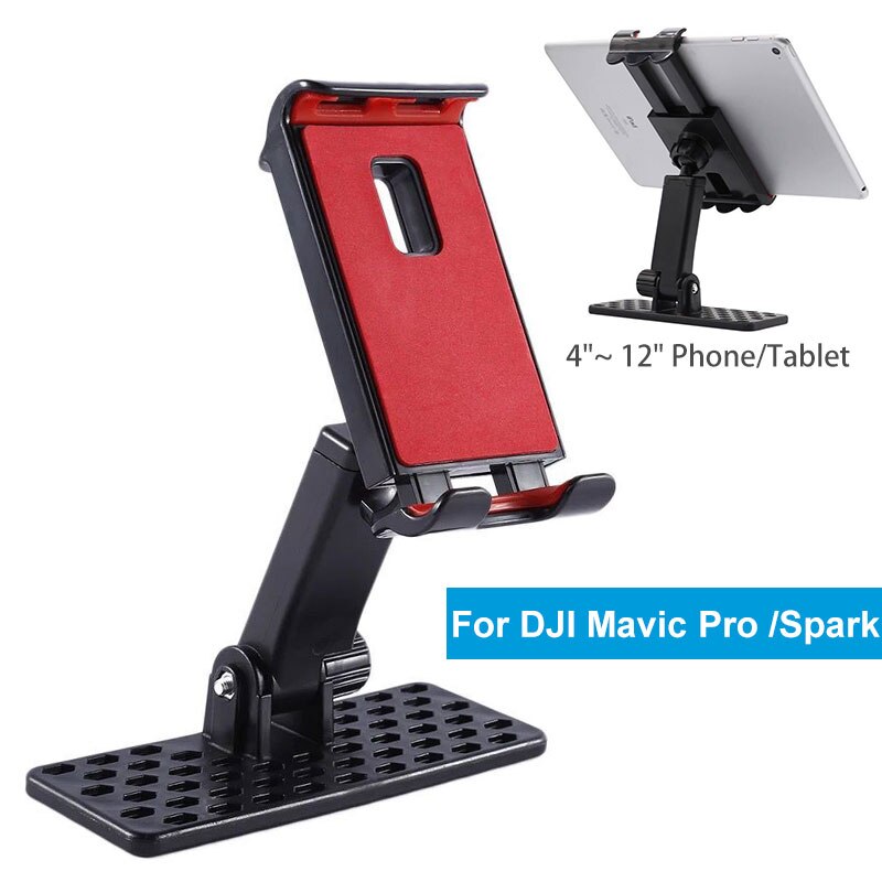 DJI Mavic Pro/Spark drone Afstandsbediening Monitor Uitgebreide Houder Beugel voor 4 &quot;~ 12&quot; Telefoon /Tablet, 360 Graden Roterende