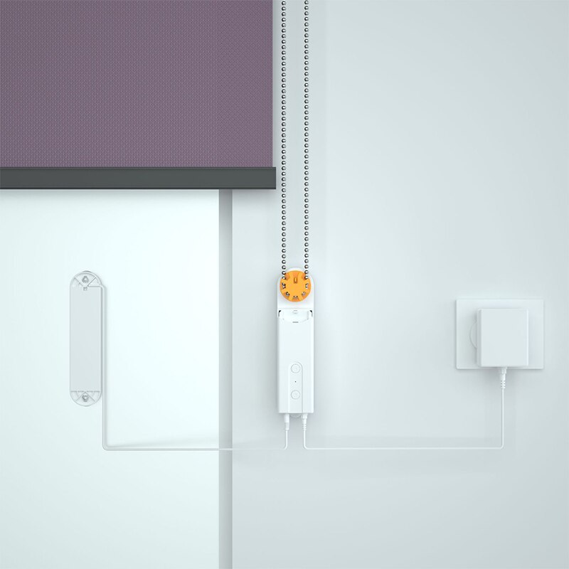 Moteur de corde de volet roulant intelligent WIFI Bluetooth commande vocale moteur de volet roulant à énergie solaire moteur de rideau contrôlé par application