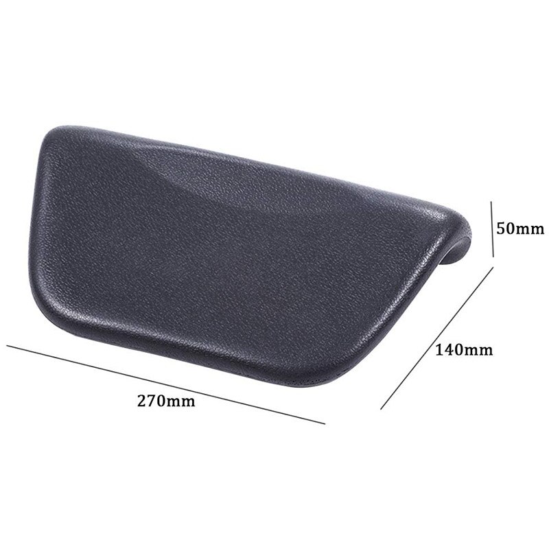 Badkussen hoofdsteun zacht thuis badkameraccessoires zuignap nekondersteuning antislip kussen ergonomisch comfortabel bad sp