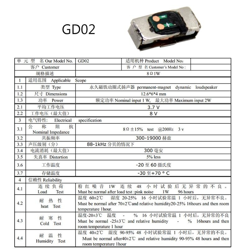 Beengeleiding Module Sensor Doofheid Domme Mini Beengeleiding Hoorn Luidspreker