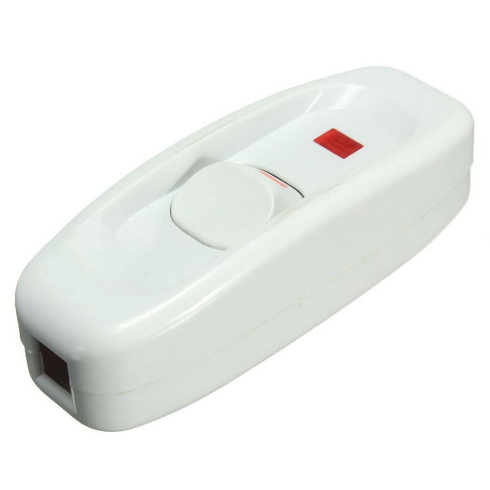 10A Living Room Inline Table Lamp Accessories Electronic On-Off Plastic Bedroom Home Multifunction Light Switch: black