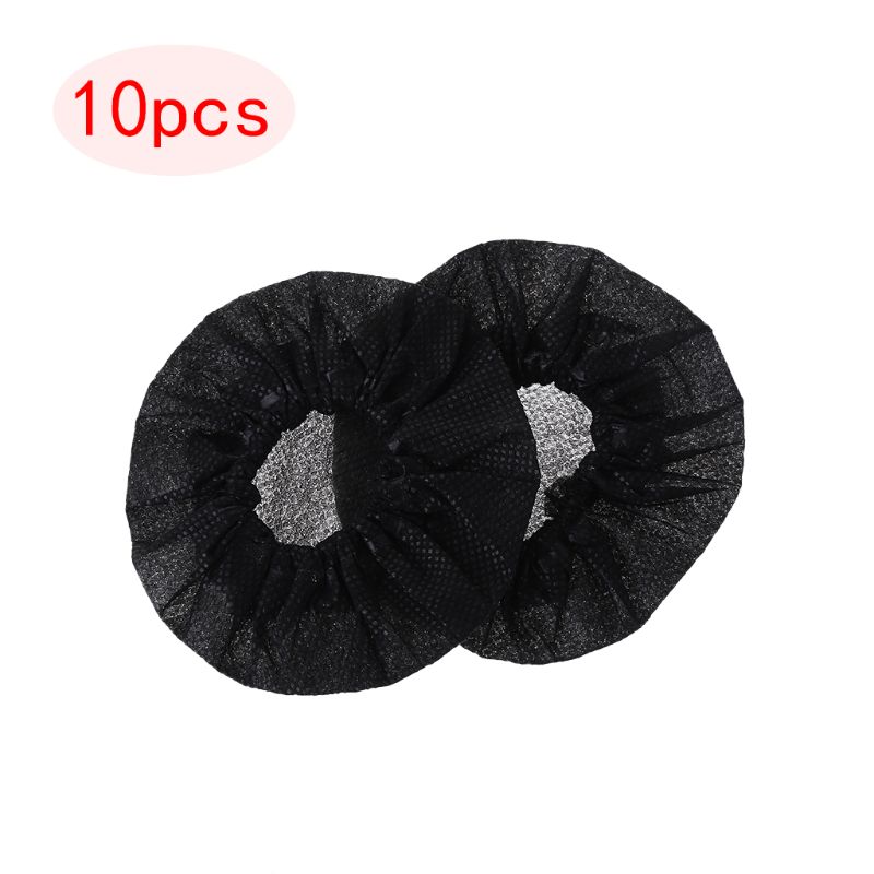 50Pair Disposable Non-woven Microphone Cover Removal Windscreen Protective Mic Cap Pad for KTV Karaoke Supplies: Green