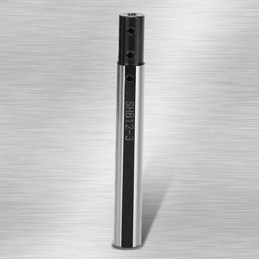 SHB12 10L Small Bore Boring Bar High Speed Steel Lathe Extension Tool Holder Small Hole Bracket For CNC Turning Milling Machine