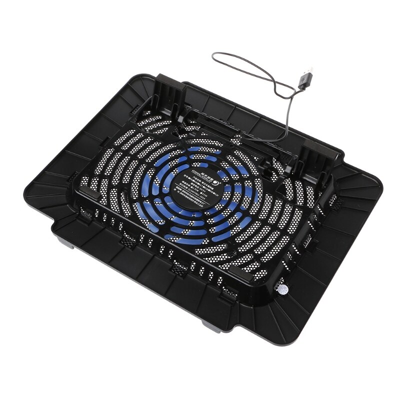 Laptop Cooler Cooling Pad Base Grote Fan Usb Stand Voor 14 Inch Led Licht Notebook