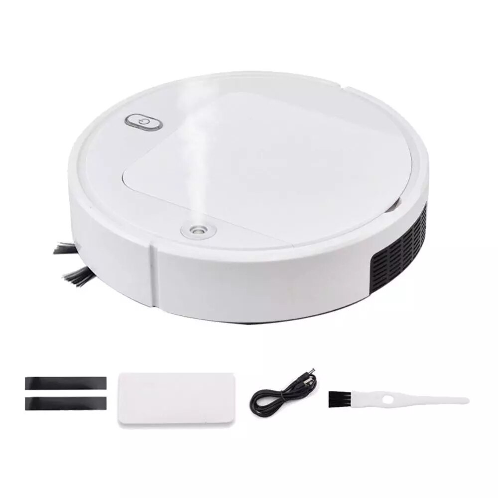 Automatic Sweeping Robot Spray Disinfection Ultraviolet Lazy Cleaning Machine Charging Household Smart Vacuum Cleaner