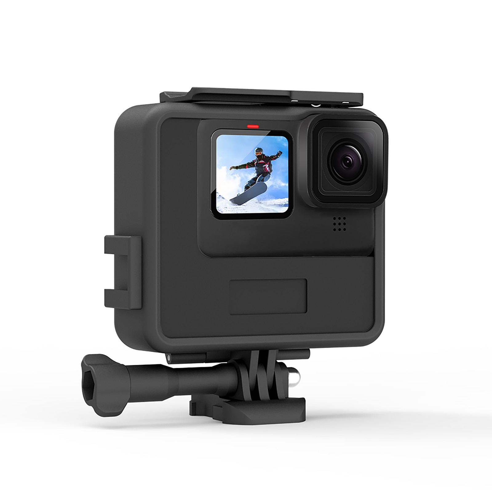 Camera Power Accessoire Met Beschermende Frame Fit Voor Sheingka Gopro Hero 9/10-Zwart