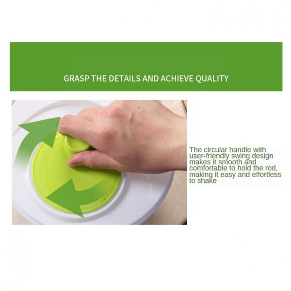 1 szt. 5L wirówka robić sałaty myjka robić warzyw szybkoschnąca, anty-chybotanie technika wibrator