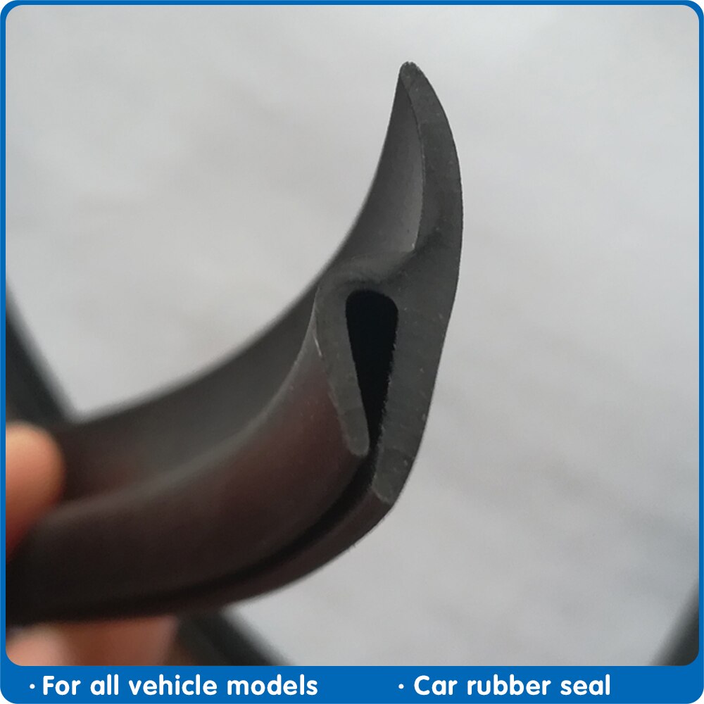 2 M Windshield Rubber Seal Front Rear Windshield Sunroof Seal Strips Dustproof For Auto Car Dashboard Windshield car trim