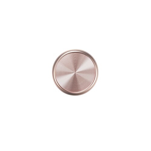 6pcs 38mm Boek Binding Levert Aluminium Binding Ring Gesp Paddestoel Gat Bindmiddel met Metalen Schijf Binding Losse- blad: rose gold