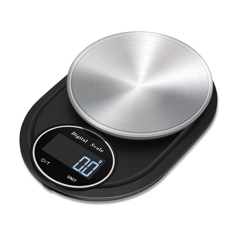 Digitale keukenweegschaal digitale weegschaal precisie voedsel dieetweegschaal voor koken bakken multifunctionele meetinstrumenten roestvrij staal