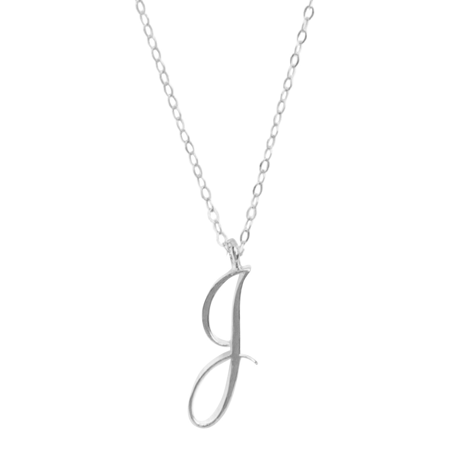 Anheng klassisk halskjede til kvinne 26 bokstaver engelsk kjede bokstav krageben hjem gjør-det-selv kjede choker rustfritt stål dame choker: Gullfarge