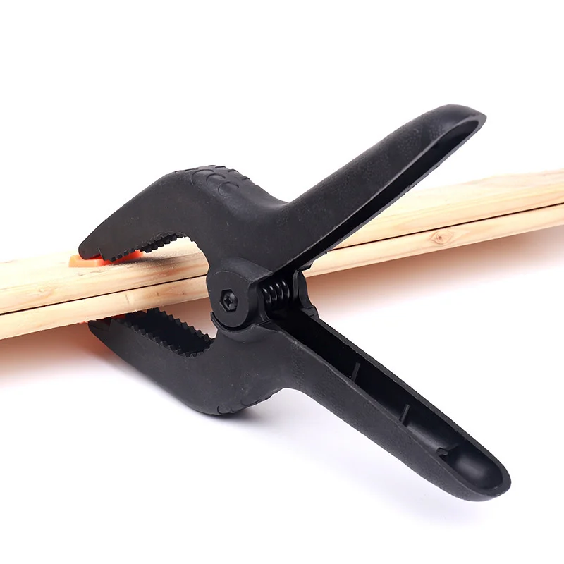 Paquete de 20/5 abrazaderas de carpintería ajustables de plástico de 2 pulgadas herramientas de trabajo de madera Clip de resorte abrazaderas de carpintería Outillage Menuiserie