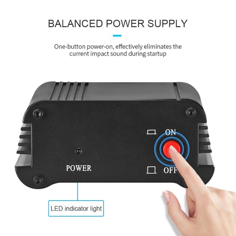 48V USB Phantom Power Supply With USB Cable Microphone Cable For Mini Microphone Condenser Recording Equipment