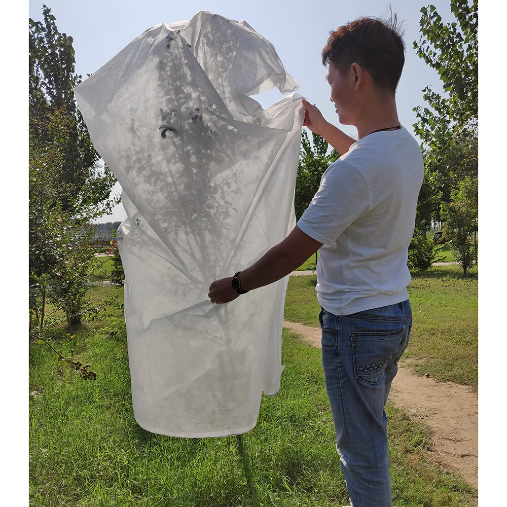 3 szt ciepłe warto mróz koc ochrona przed mrozem torby krzewy karłowate drzewa kwiaty od złej pogody szkodników ogrodnictwo roślin jaskiniowiec torby