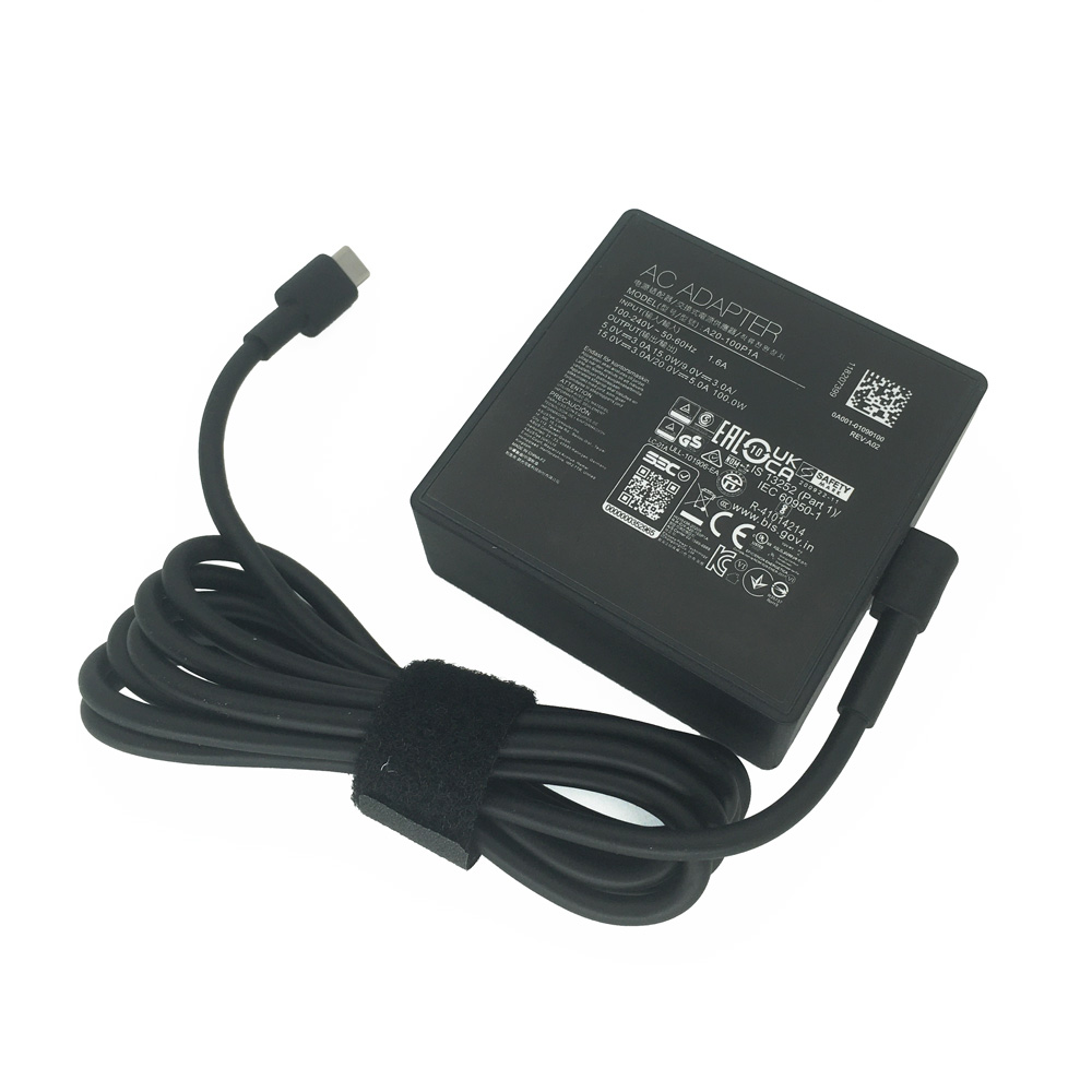 Genuine 20V 5A For ASUS ROG ALLY RC71L-NH001W RC71L-0001 100W USB-C Adapter Charger Laptop Power Supply