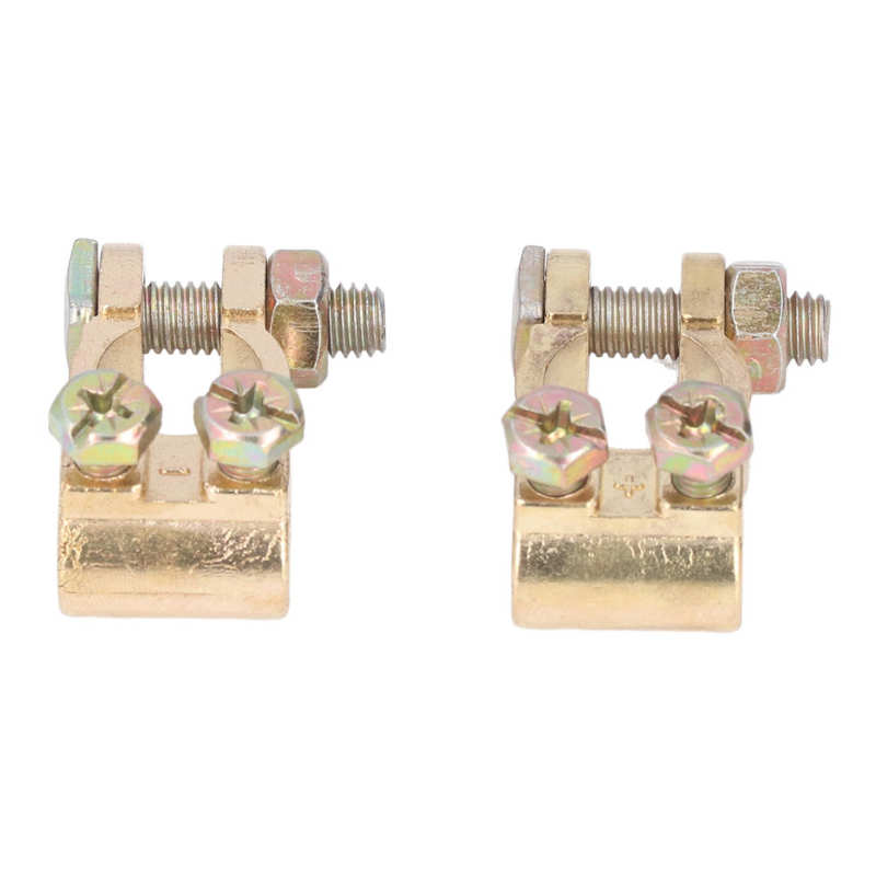 Battery Terminal Car Battery Connector Low Resistivity Positive Negative for Repair