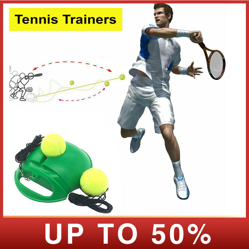 Remplir le formateur de forage jeune pratique Intensive de Tennis entraîneur de balle de Tennis auto-étude plinthe joueur aides à l'entraînement outil de pratique