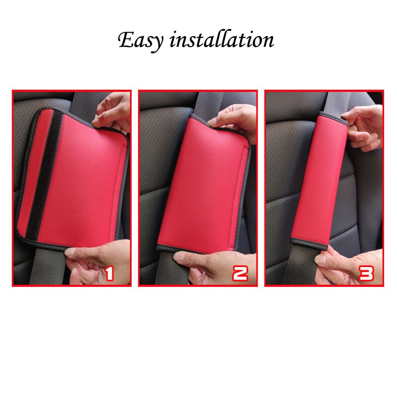 Autogordel schouderbeschermer, zacht en comfortabel delicate huid poriën autogordel schouderbeschermer verzekeringsgordel