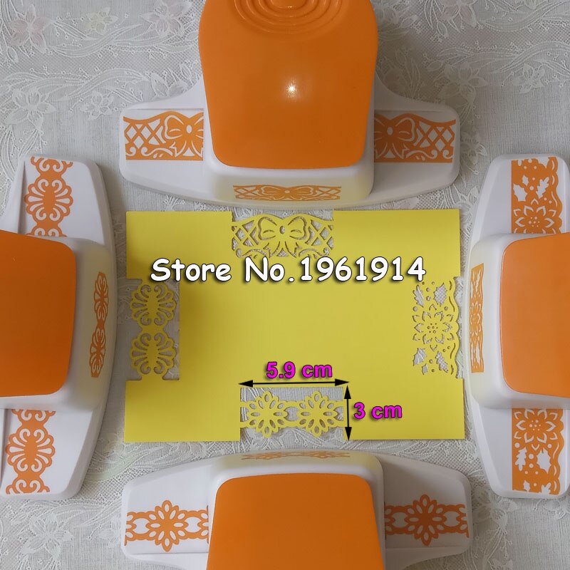 Large fancy flower border punch edge of the embossing machine handmade device DIY paper cutter Handmade scrapbooking