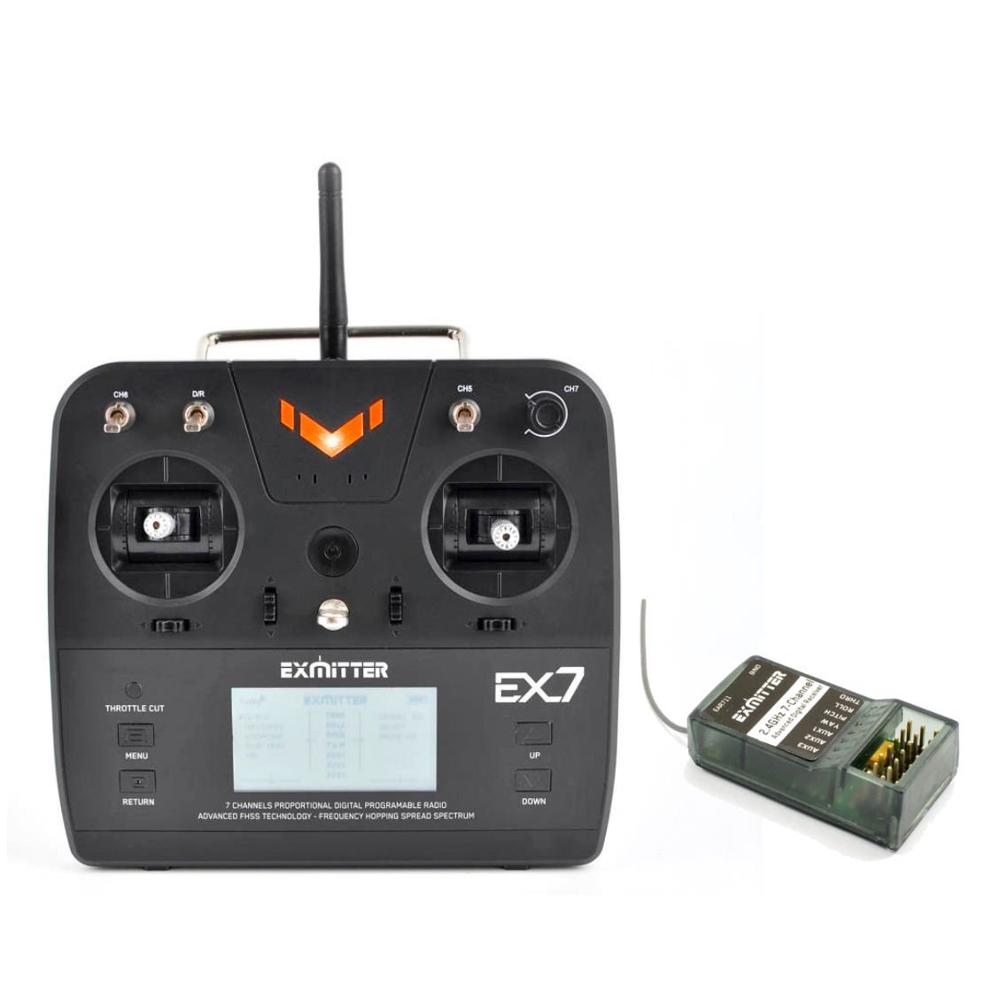 Volantex RC EX7 2.4GHz 7 Channel transmitter and 7 Channel receiver Remote Control System
