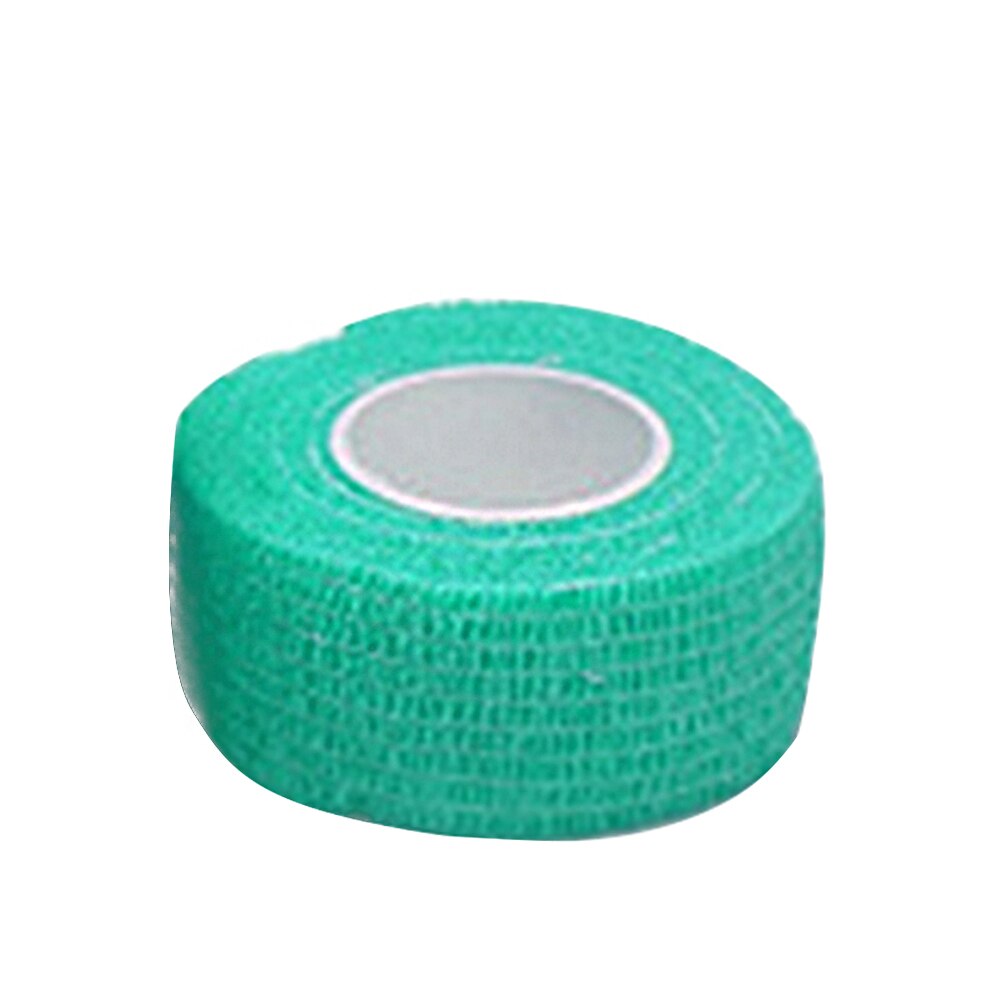 3Pcs Bandage Care Knie Atletische Gewichtheffen Letsel Vinger Stam Pijn Duim Sport Tape Spieren Elastische Zelf Hechting: green / S