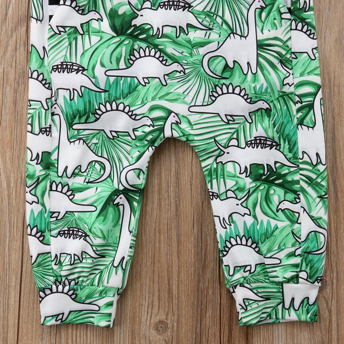 Gloednieuwe Pasgeboren Peuter Baby Baby Romper Jumpsuit Baby Boy Dinosaurussen Gedessineerde Romper Mouwloze Cross Algemene Playsuit