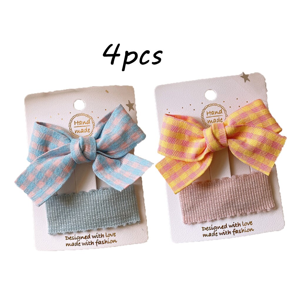 2 pièces/ensemble cheveux nœuds filles pinces à cheveux bébé enfants épingles à cheveux Barrettes chapeaux épingle à cheveux accessoires de cheveux: 6