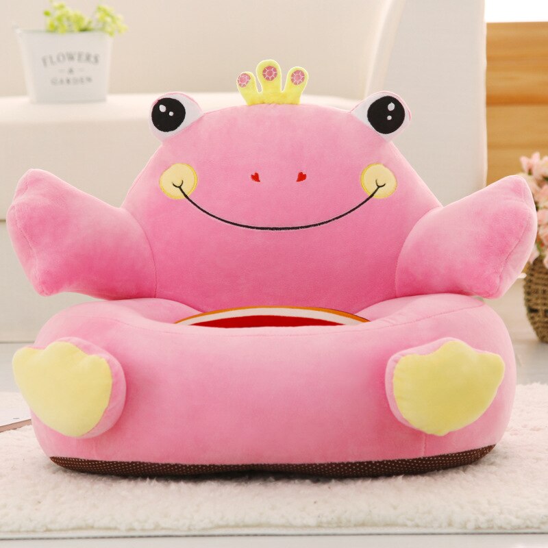 CYSINCOS Baby Kid Only Sofa Cover NO Filling Cartoon Seat Infant Chair Seat Puff Skin Children Seat Chair Cover For Sofa Folding