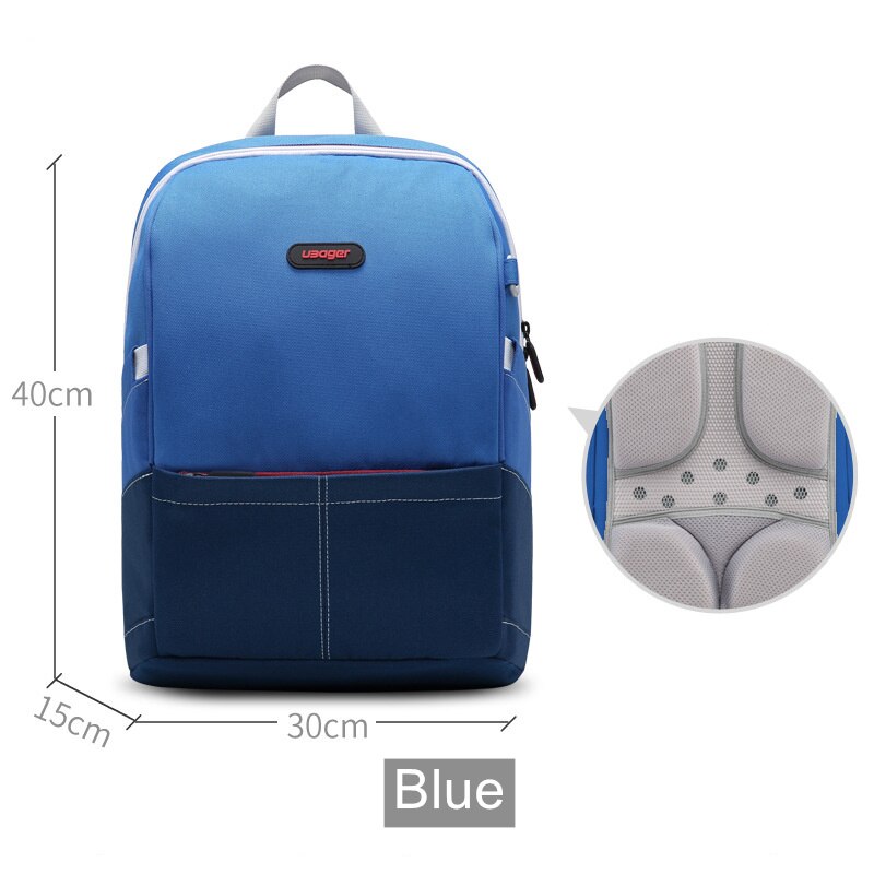 Schooltas Voor Basisschoolleerlingen Meisjes 2022 Rugzakken Voor 1-6 Grade Koreaanse Stijl Snoep Kleuren Rugzak Kinderen School tassen: Blue