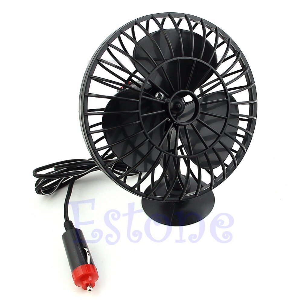 12V Powered Mini Truck Car Vehicle Cooling Air Fan Adsorption Summer