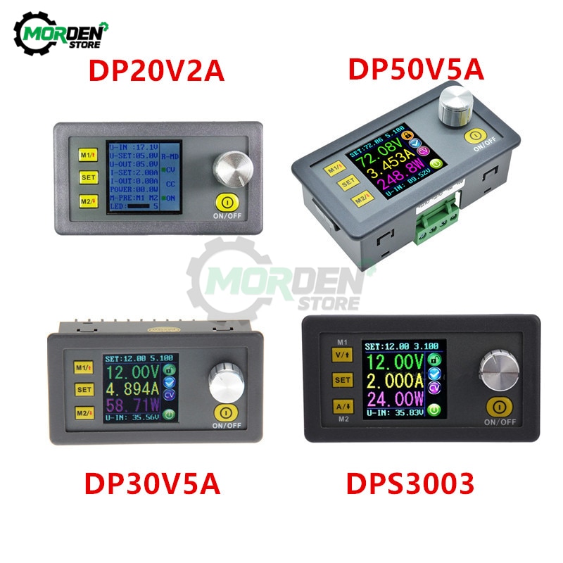 DP30V5A DP50V5A Constante Spanning Constante Stroom Step Down Programmeerbare Power Supply Module Voltage Converter Voltmeter 30V 50V