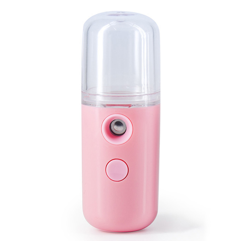 Portable Nano Mist Facial Sprayer Beauty Instrument USB Humidifier Rechargeable Nebulizer Face Steamer Moisturizing Beauty Spray: C 01