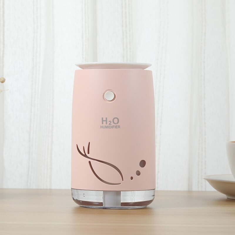 310ML USB Personal Desktop Air Humidifier Super Quiet Ultrasonic Mist Maker For Car Office Room Bedroom