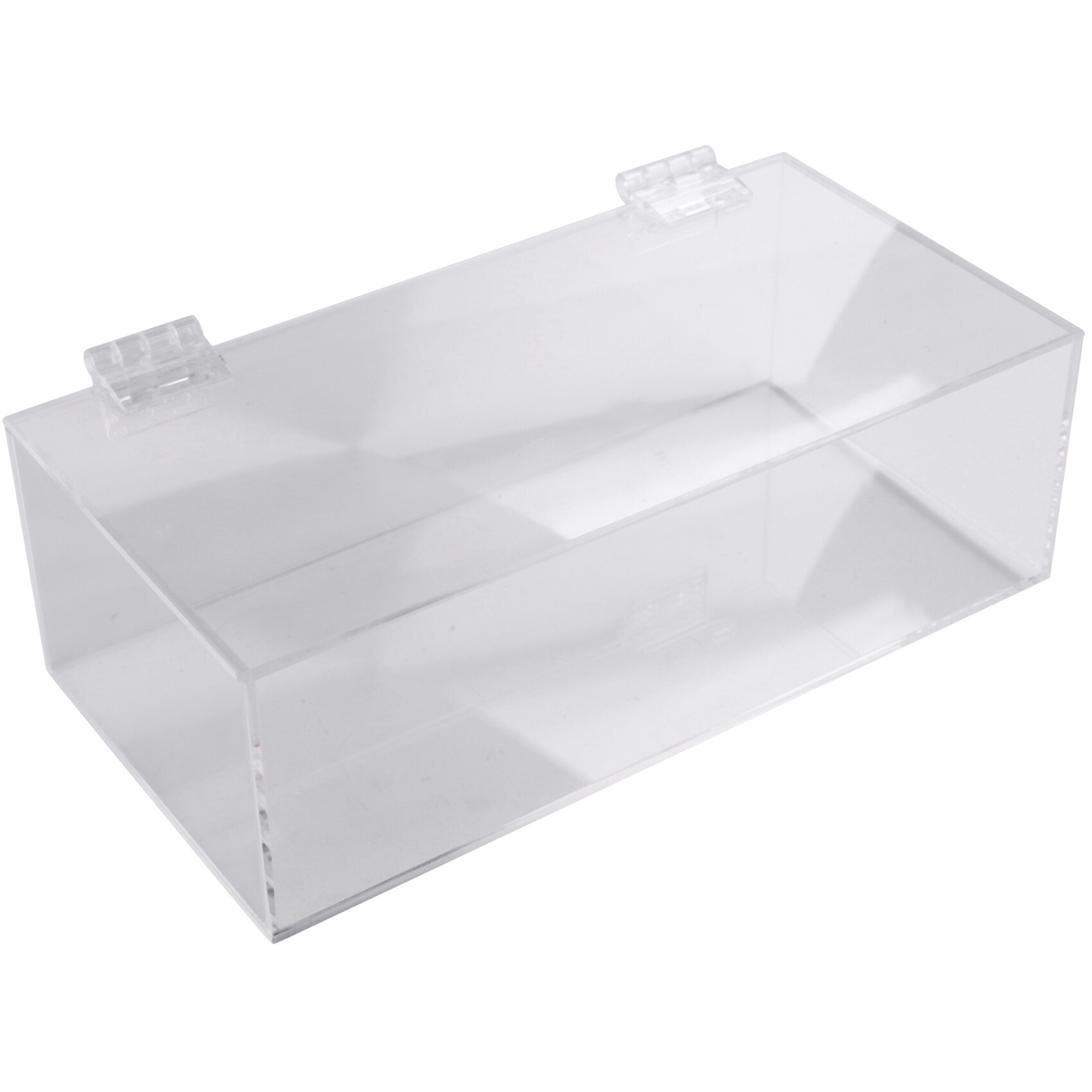 Nonporous Acrylic Clear Tissue Box Disposable Mask Storage Box Gloves Dustproof Organize Box