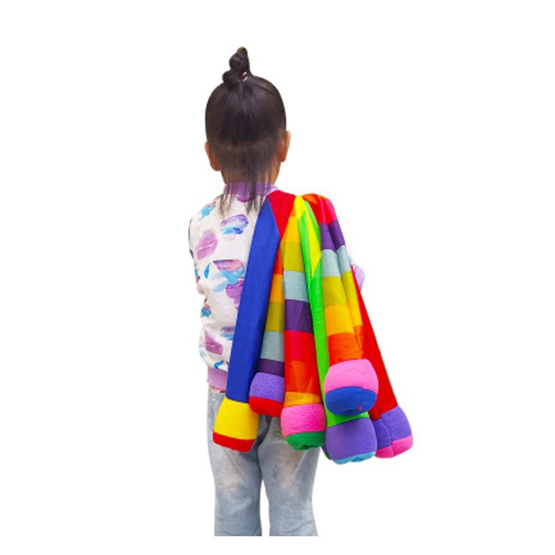 Hand Gooien Lint Regenboog Bal Zandzakken Bean Bag Kinderen Outdoor Games Kinderen Speelgoed Jongens Meisjes 5 6 7 8 9 jaar Jeux Enfant