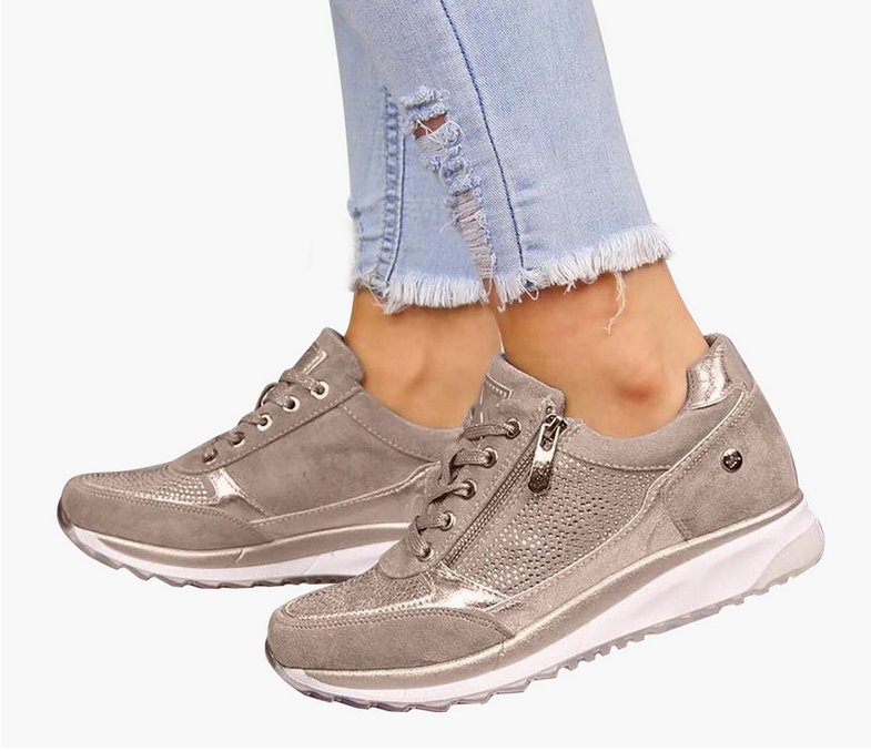 Femmes chaussures compensées baskets femmes vulcaniser chaussures paillettes secouer chaussures filles Sport chaussures femme baskets chaussures chaussures