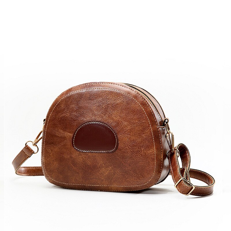 Taschen für damen, Mini-umhängetaschen aus pu-leder, handtaschen und schultertaschen: Kamel