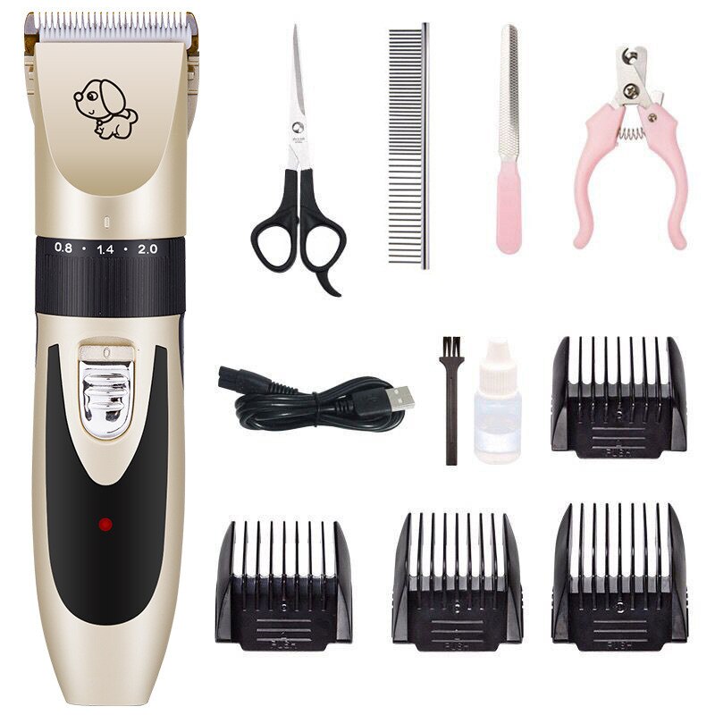 Tunna bästa sällskapsdjur hårklippare hund trimning klippmaskiner hund rakmaskin trimmer hårklippssats cortapelo elektrisk klippare: A3
