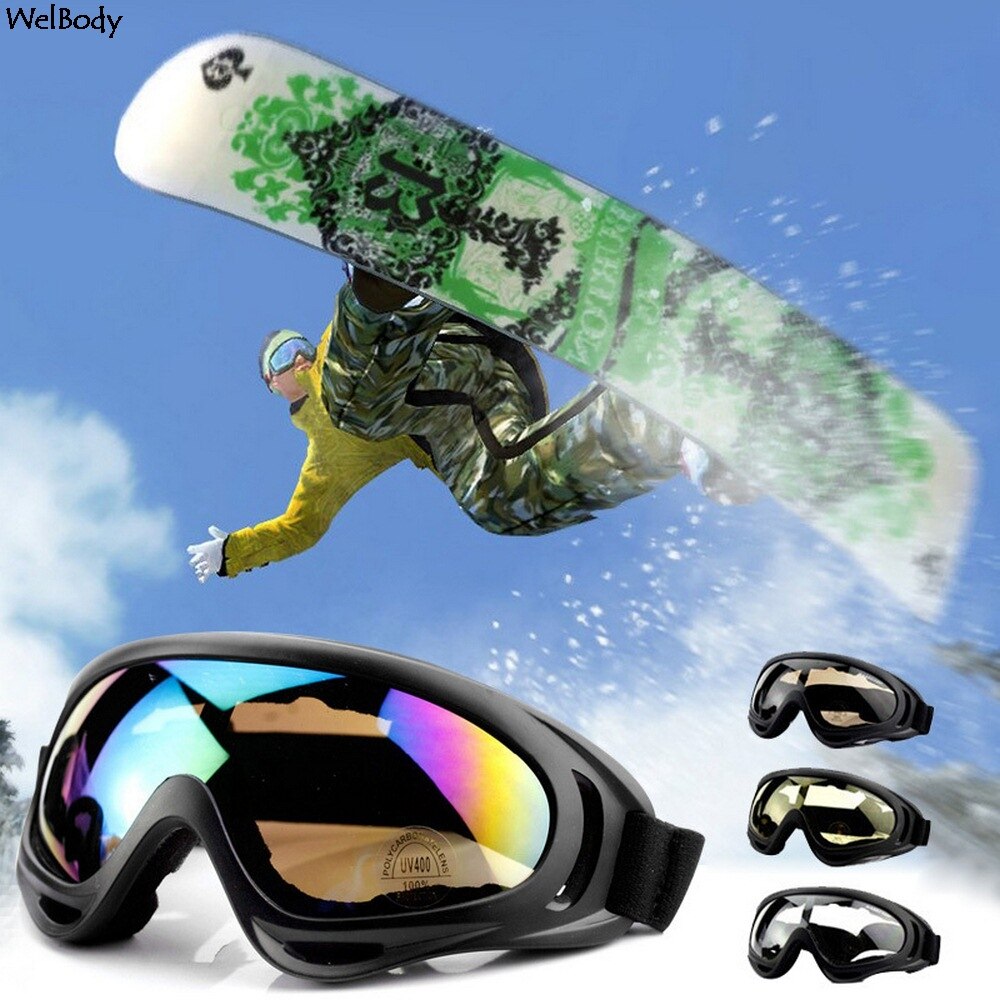 Ski Snowboard Goggles Mountain Skiing Eyewear Snowmobile Winter Sport Gogle Snow Glasses