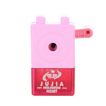 Sacapuntas Manual para Aprendizaje de dibujos animados, papelería, sacapuntas automáticos, suministros para el aula, para niños: A 1