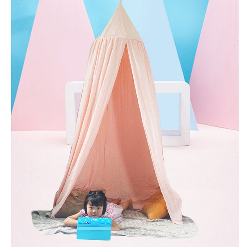 Prinses Meisjes Bed Canopy Ronde Dome, Opknoping Spelen Tent Voor Kinderen Bed, Kinderen Spelen Tent Kasteel, lezen Nook