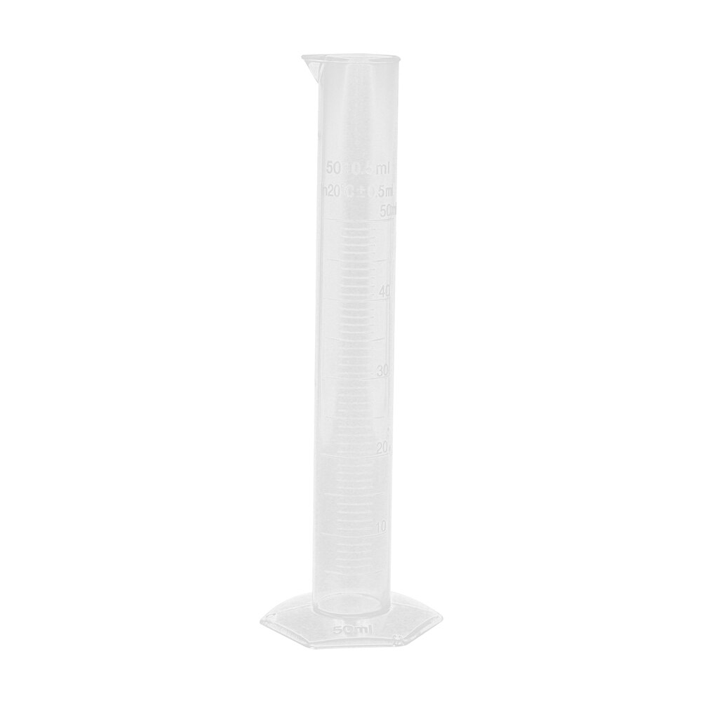 1Pc Plastic Cylinders Measuring Cylinders Test Tube with Scale