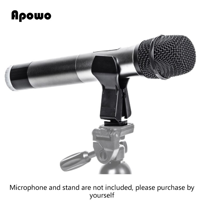 Universal Clip for Microphone, Portable Wireless Microphone Stand Diamond Grade