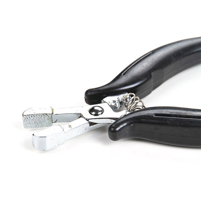 Stainless Steel Hair Clip Hair Extension Tool Multi-Function Hair Extension Pliers Flat Hair Extension Tool