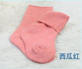 0-24 m kids Wol Warmkeeping Sokken Meisje Jongen Kinderen Sok Kinderen Korte Sokken voor unisex baby wol kind sox: 1 / 24M