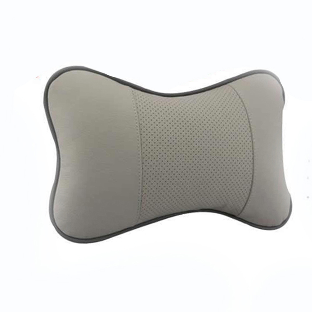 Universal Car Neck Pillows PVC Leather Breathable Mesh Auto Car Neck Rest Headrest Cushion Pillow Car Interior Accessories: 4