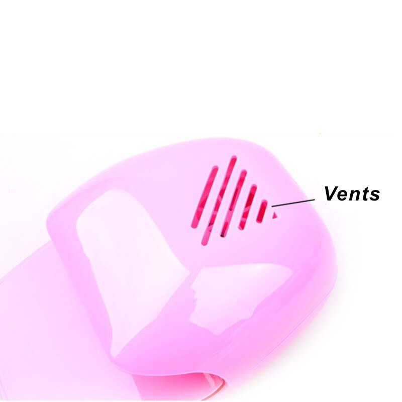 Mini nail art lufttørker neglelakktørker bærbar limtørker aa batterivifte nail art verktøy tørketrommel hurtigtørkende maskin reisetørker