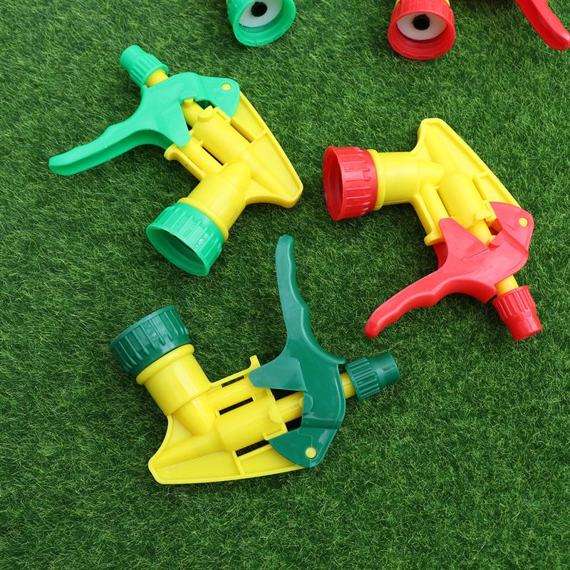 10 stk universal sprayflaske trigger plast spray dyser sprøjte udskiftning trigger spray toppe spray hoveder (tilfældig farve)