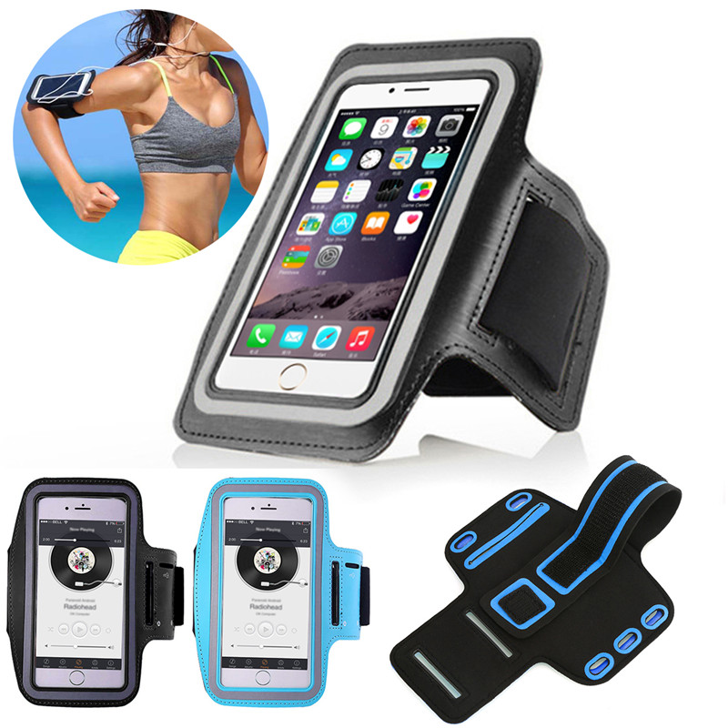 Brassard en cours d'exécution équitation bandes de bras cas sac à main Sport support de téléphone portable pochette ceinture couverture pour IPhone 6