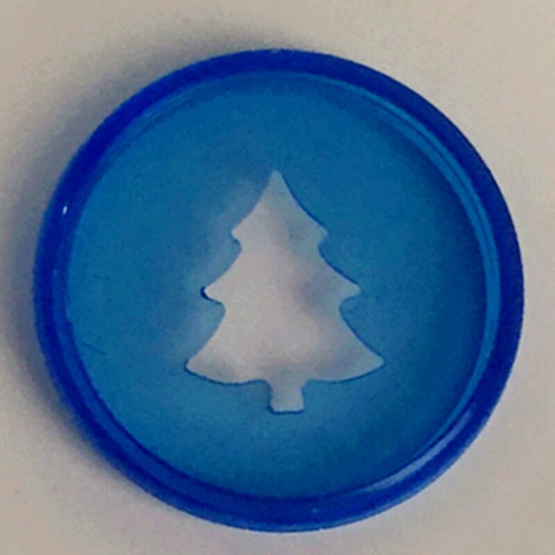 100 st 24mm miljövänlig julgran anteckningsbok plastpärmring gör-det-själv 360 graders rotation arbets- och studiebindningsmaterial: Geléblått